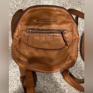 Fossil EVAN Brown Leather jive Backpack